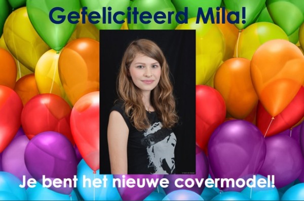 Mila, de winnares van de covermodelwedstrijd